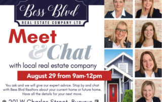 Invitation to Meet and Chat Event on August 29