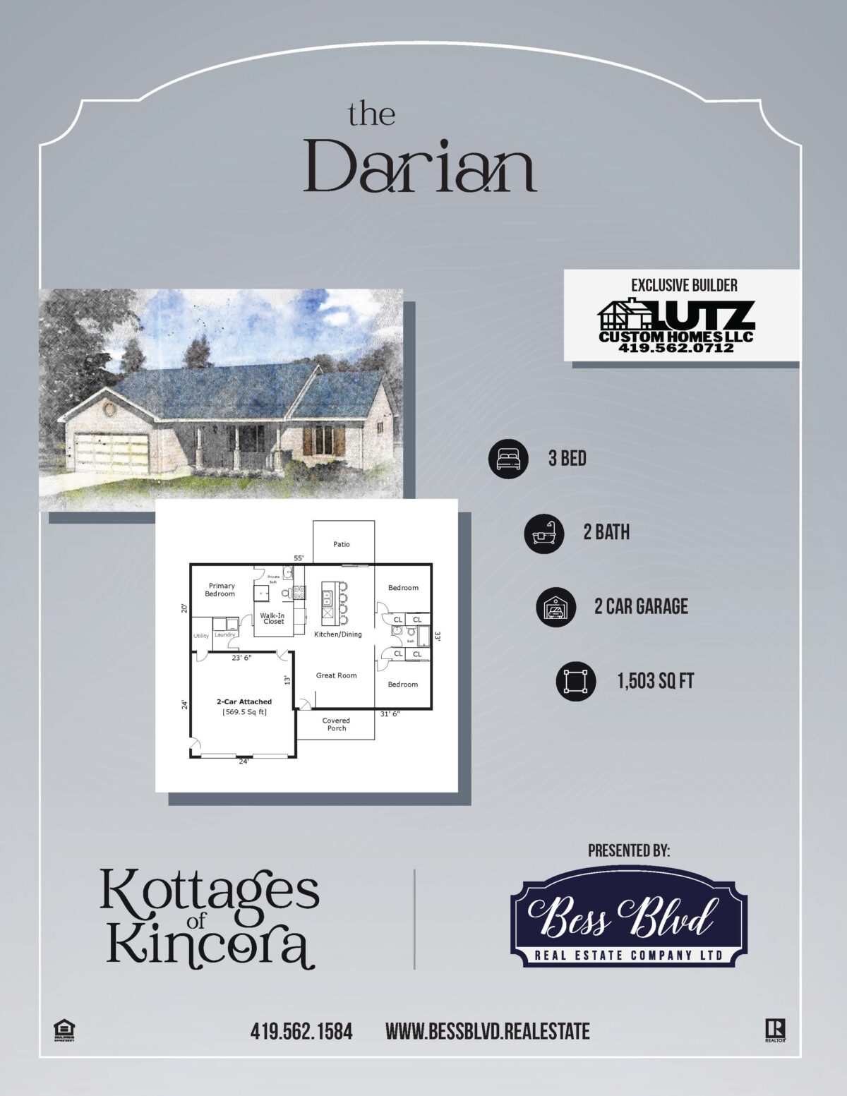 Kottages of Kincora Bess Blvd Real Estate Company Ltd